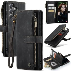 CASEME Samsung Galaxy S25 FE Fodral med Stativ - Svart