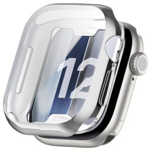 Apple Watch 12 42mm Heltäckande Skal - Silver