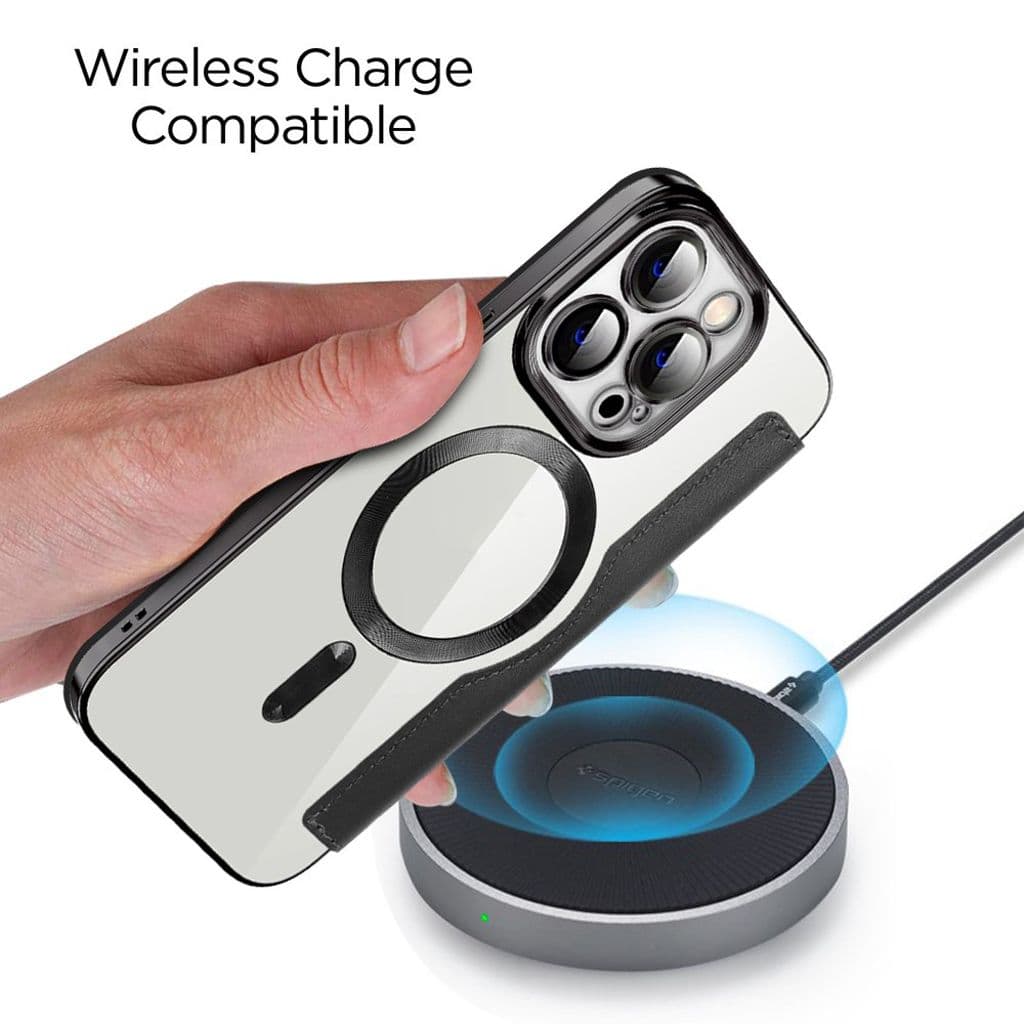 iPhone 14 Pro Plånboksfodral MagSafe RFID-blockerande – Rosa - Bild 5