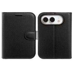 iPhone Duo Plånboksfodral i PU-läder - Svart