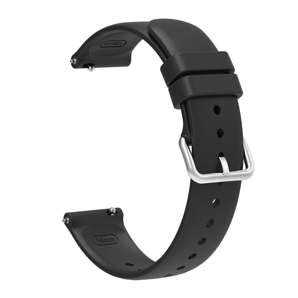 Xiaomi Watch S4 41mm etc. Klockarmband i silikon - Svart