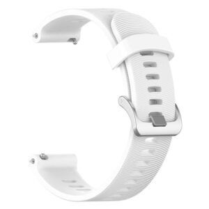 Garmin Forerunner 245/245 Music/645/645 Music m.fl. Silikonarmband - Vitt