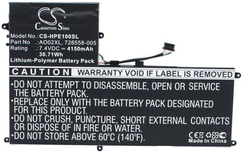 Batteri till HP ElitePad 1000 mfl