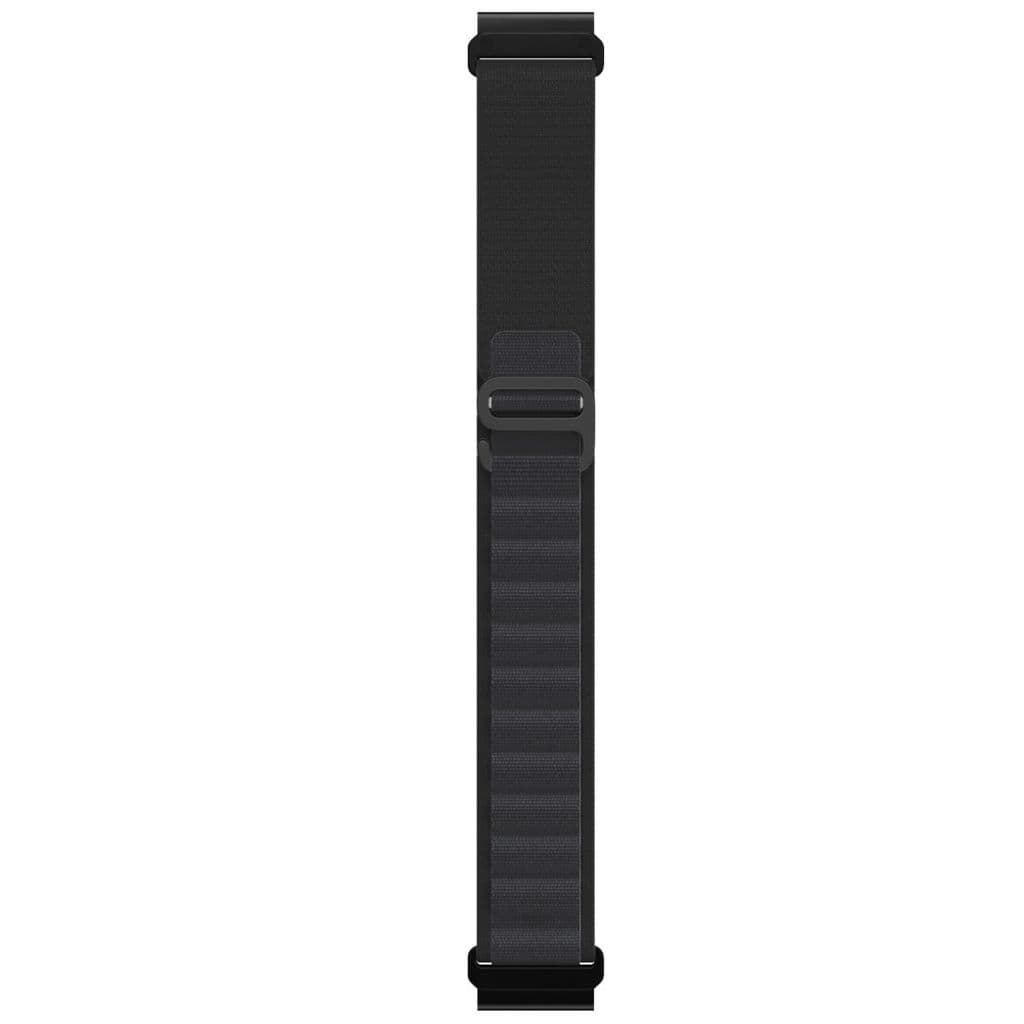 Garmin Fenix 8/7X/Descent MK2/MK2i, etc. Klockarmband i nylon - Svart - Bild 2