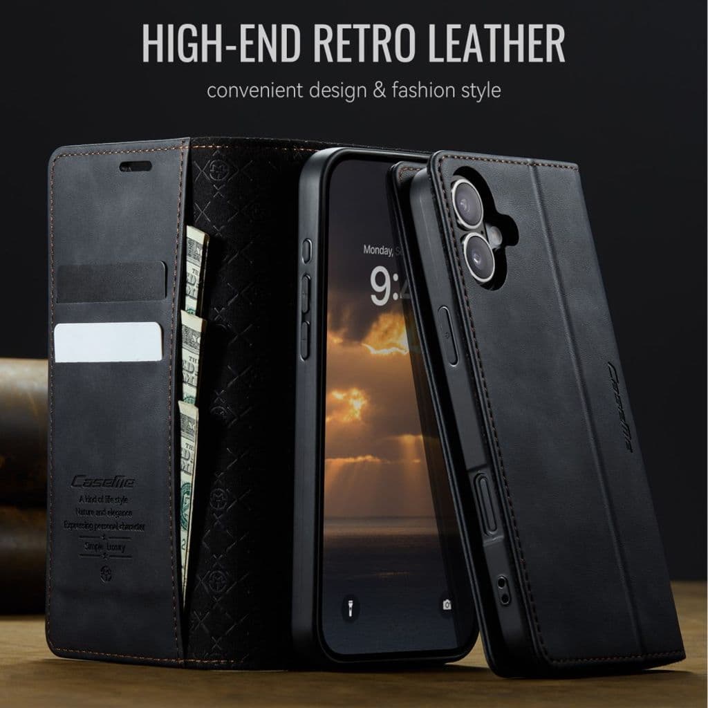 CASEME iPhone 16 Fodral med Stativ - Svart - Bild 4