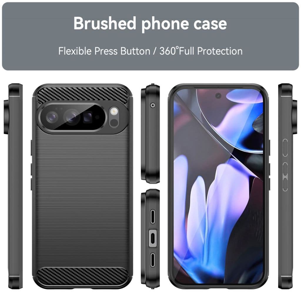 Google Pixel 10 Pro XL TPU Telefonskal - Svart - Bild 3