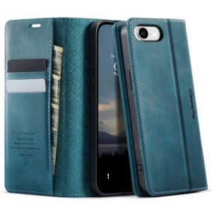 CASEME iPhone 17e/16e Plånboksfodral med RFID-skydd - Grön