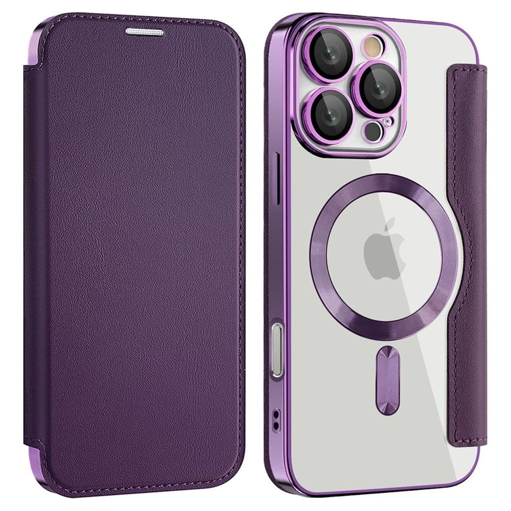 iPhone 16 Pro Fodral med Kortplatser - Lila