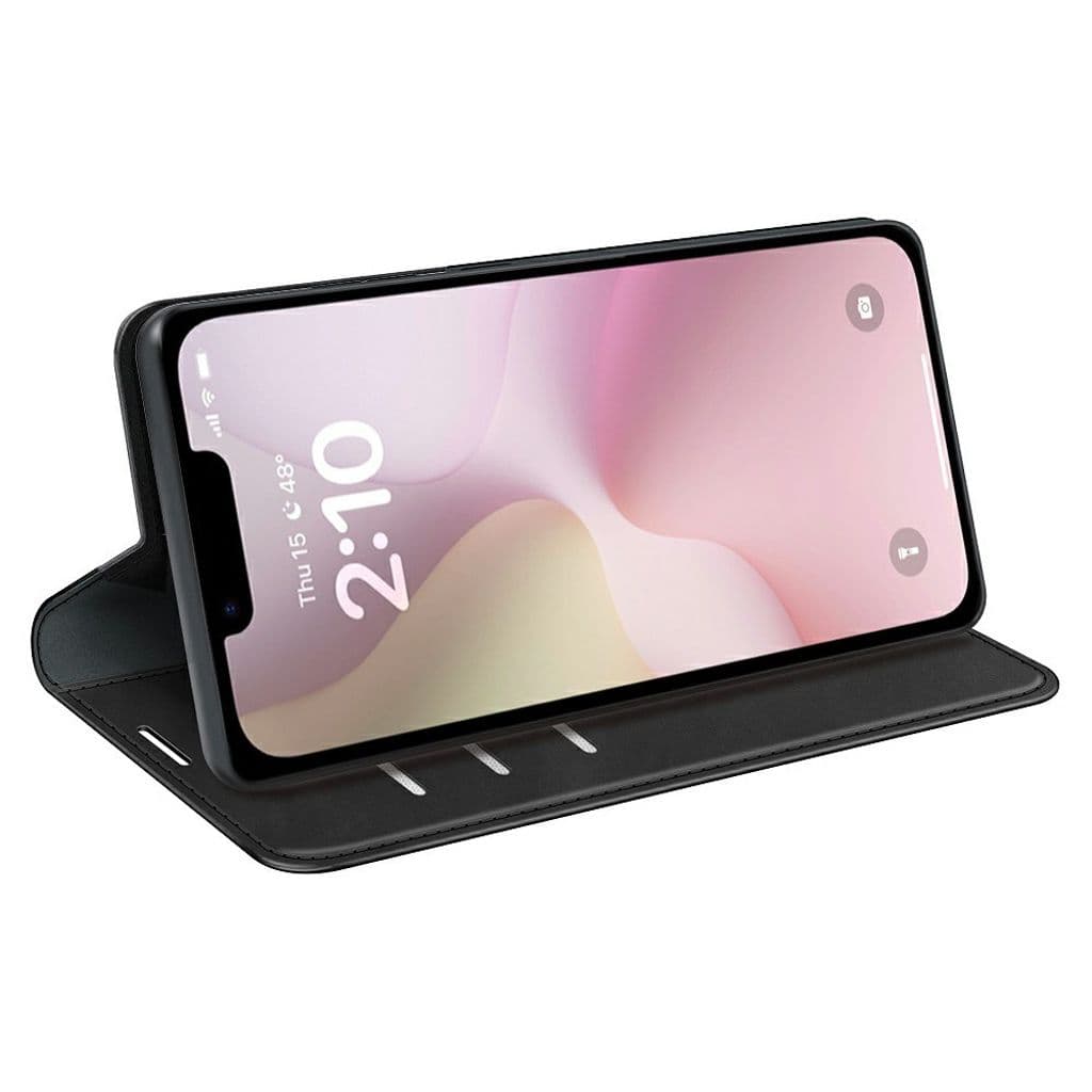 iPhone 16e Fodral med Plånbok - Svart - Bild 3