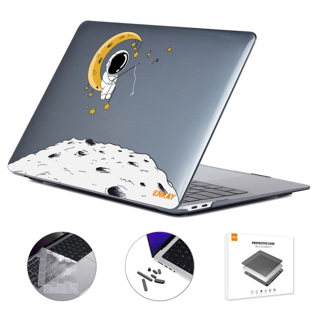 ENKAY HAT PRINCE MacBook Pro 14" (2024/2023/2021) Skal med Tryck - Astronaut