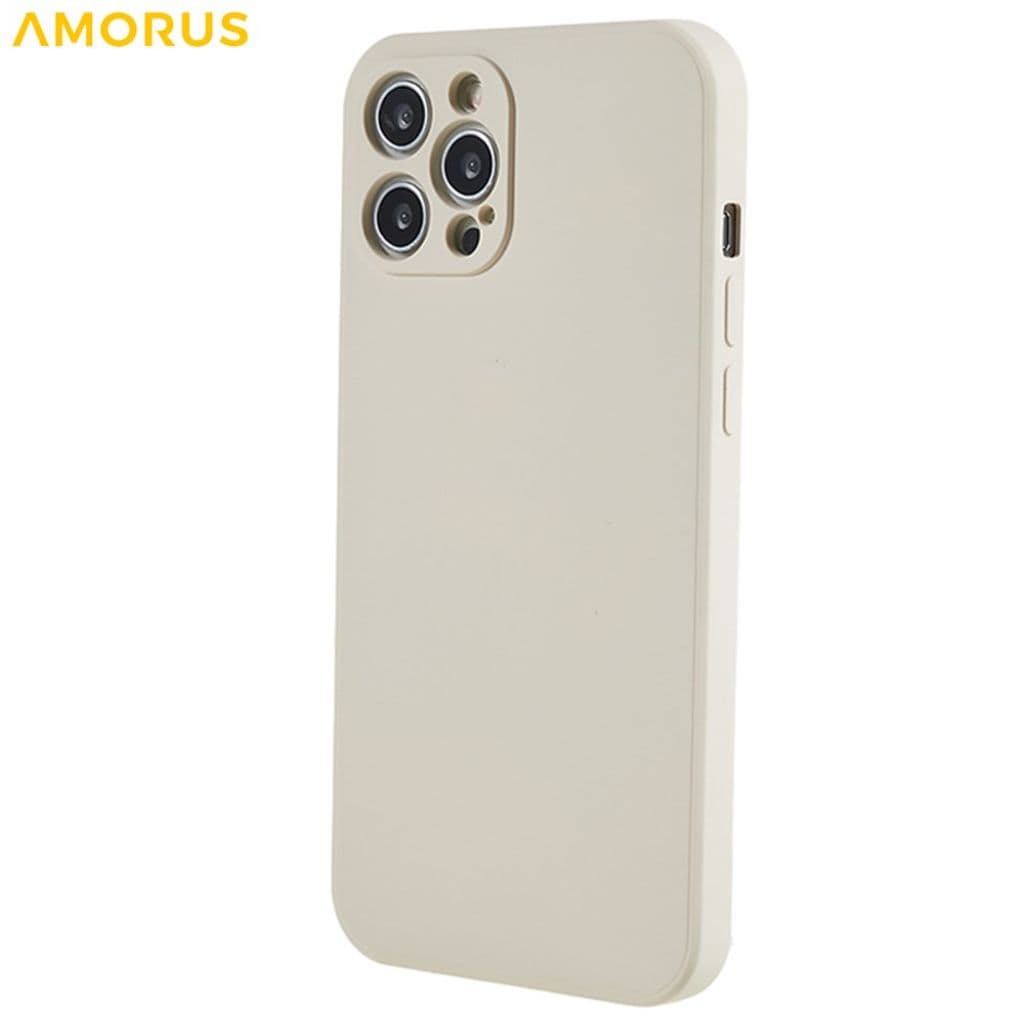 AMORUS iPhone 12 Pro Max TPU Skal - Vit - Bild 3