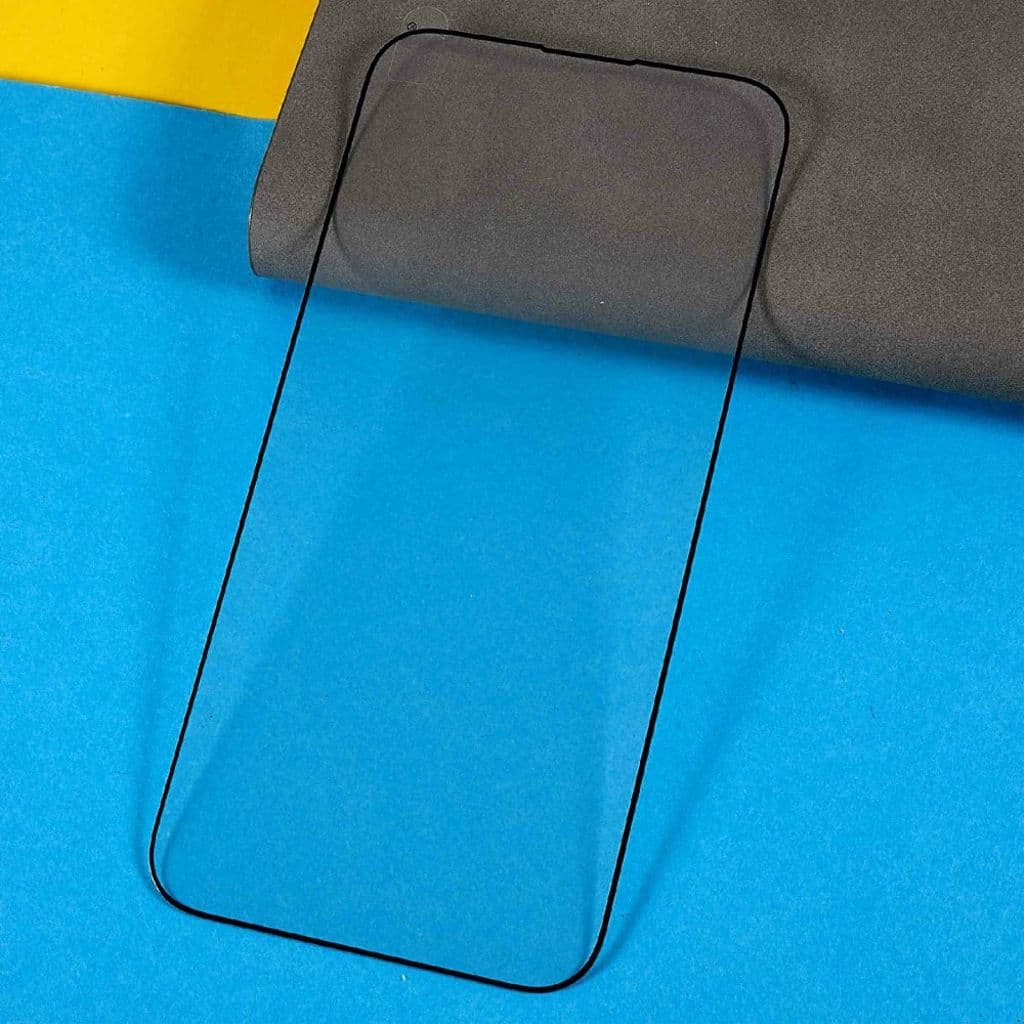iPhone Air Skärmskydd i aluminium-silikonglas - Transparent - Bild 3