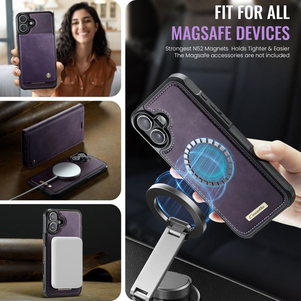 CASEME iPhone 17 Fodral med MagSafe - Lila - Bild 3