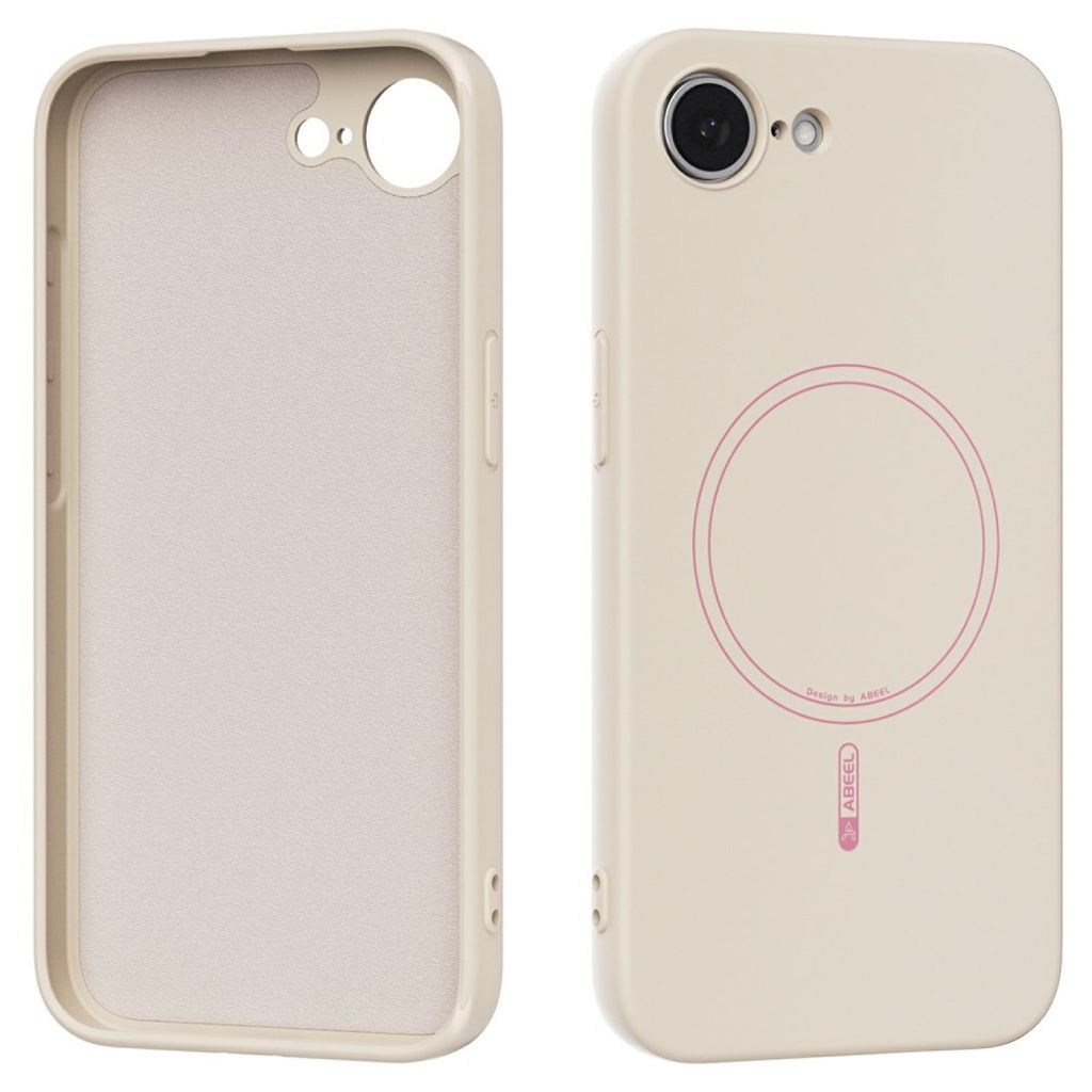 ABEEL iPhone 16e MagSafe-kompatibelt Skal – Beige