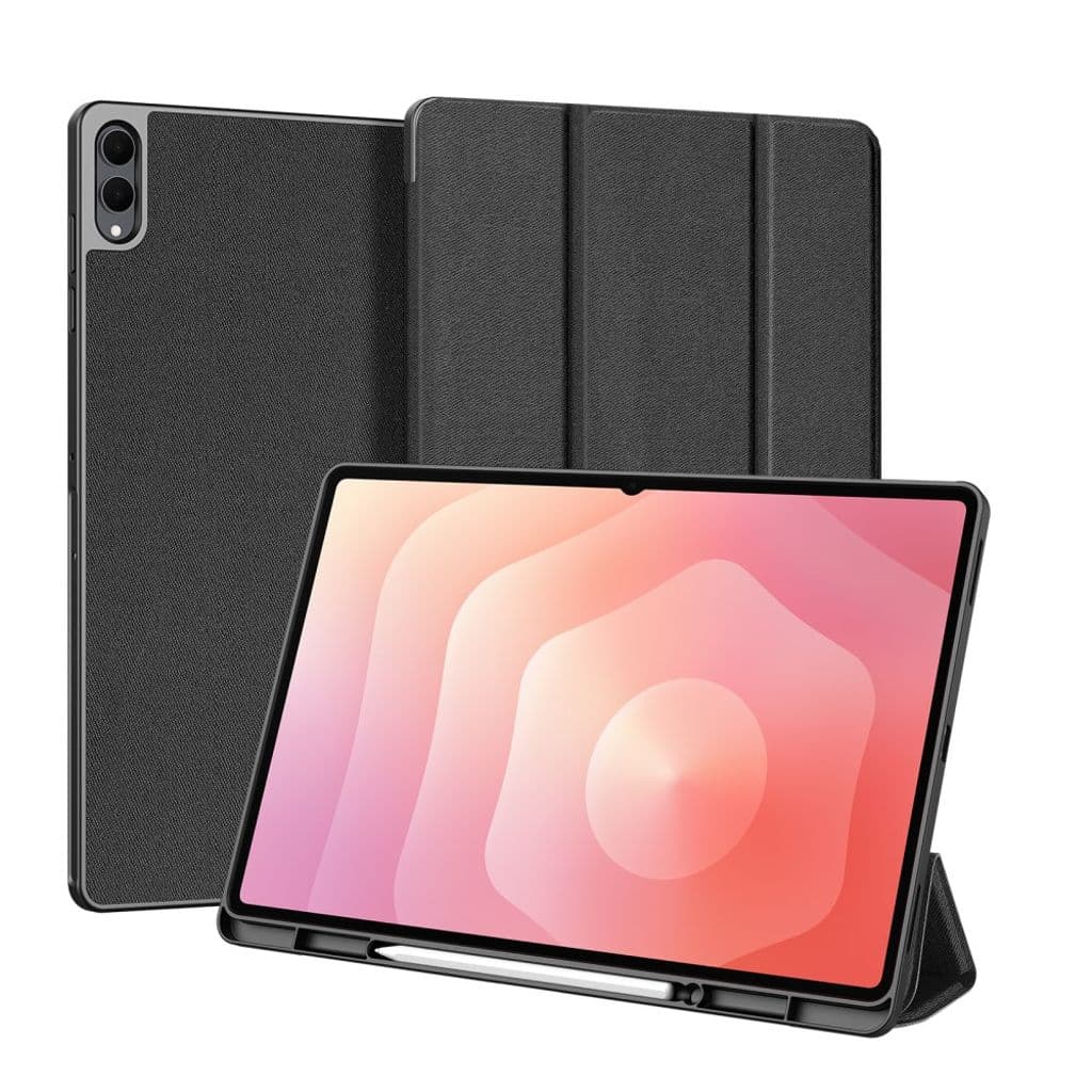 DUX DUCIS Galaxy Tab S11 Ultra fodral med tri-fold stativ – Svart