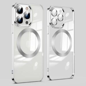 iPhone 12 Pro Skal TPU MagSafe-kompatibel - Silver