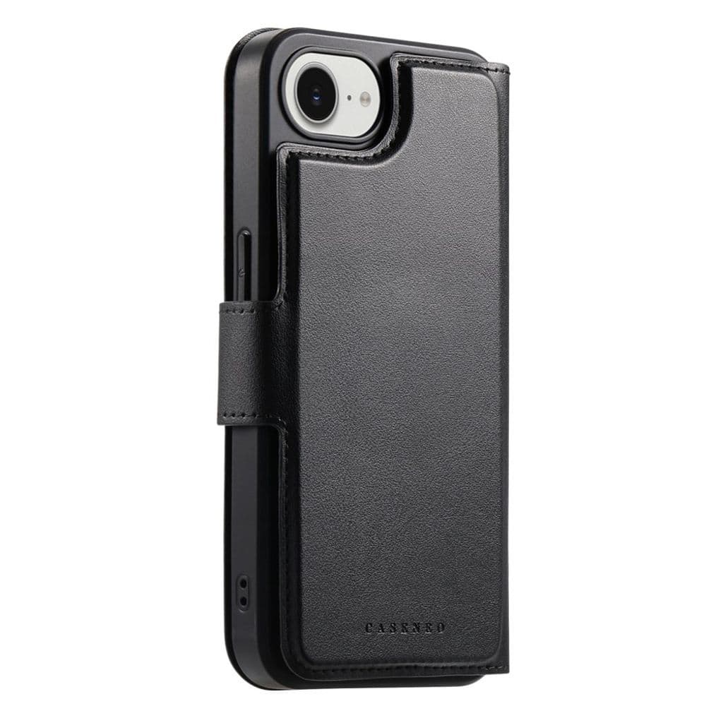 CASENEO iPhone 16e Plånboksfodral Magnetiskt RFID – Svart - Bild 3