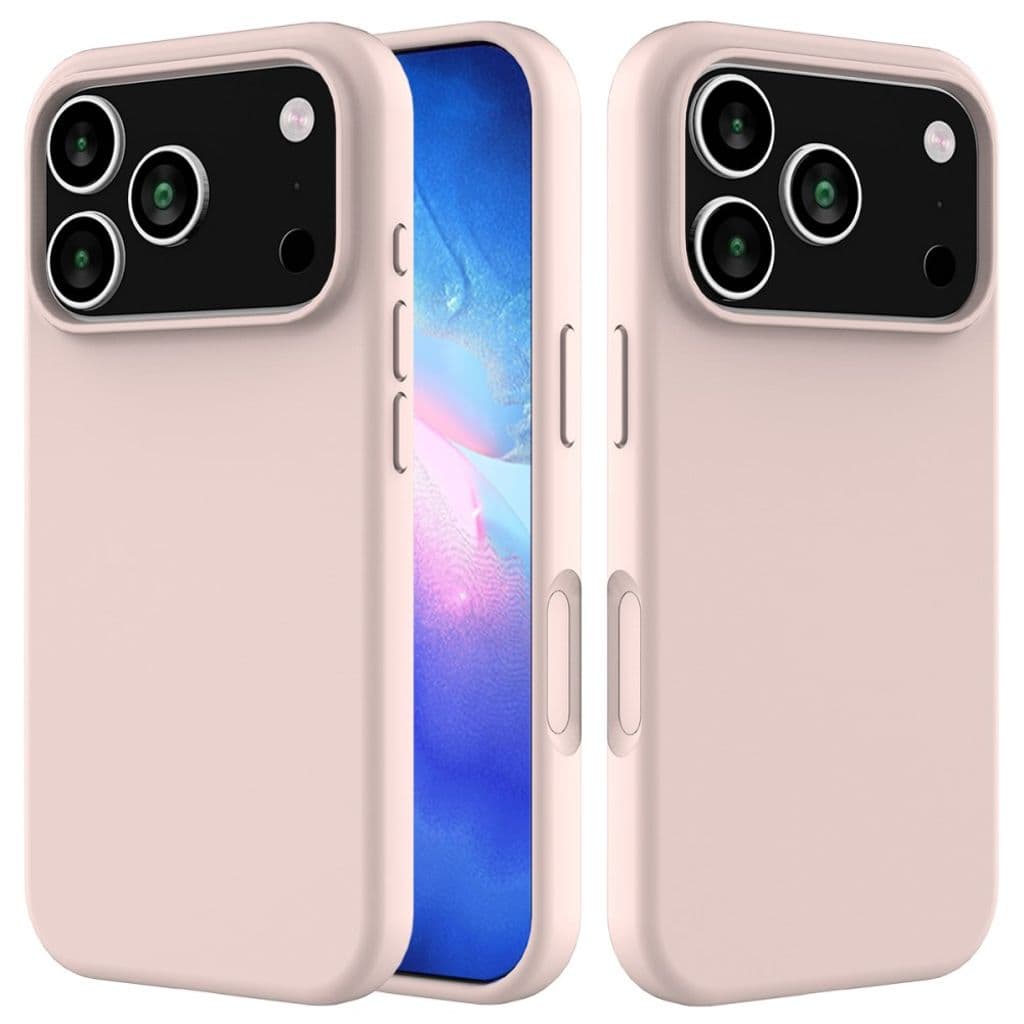 iPhone 17 Pro Max Silikonskal - Rosa