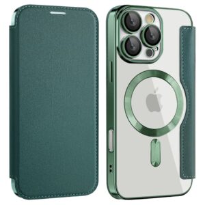 iPhone 16 Pro Fodral med Kortplatser - Mörkgrön