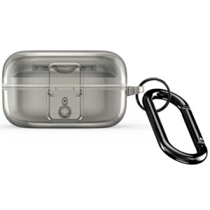 DUX DUCIS Skal med karbinhake till Samsung Galaxy Buds4/Buds4 Pro - Transparent svart