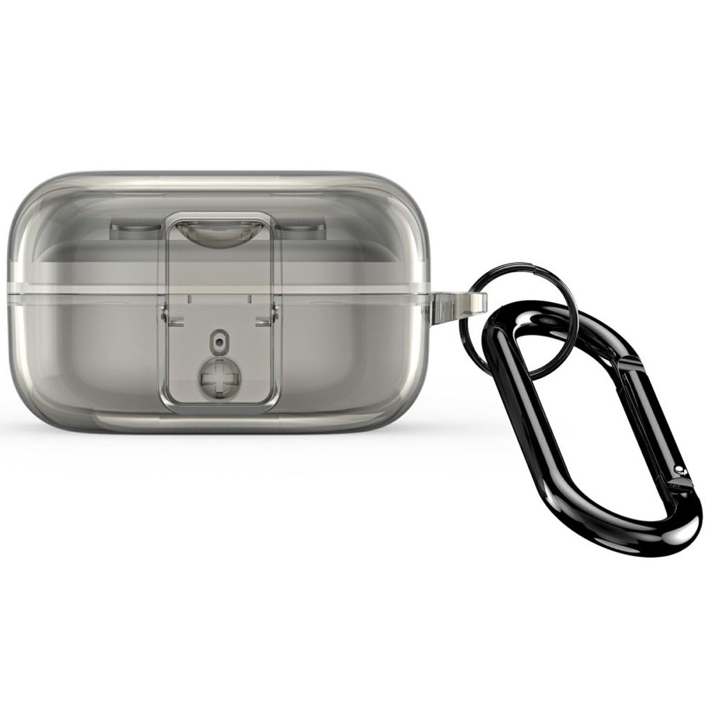 DUX DUCIS Skal med karbinhake till Samsung Galaxy Buds4/Buds4 Pro - Transparent svart