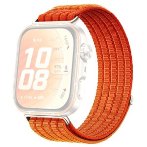 Huawei Watch Fit 5/5 Pro/4/4 Pro/3 Armband i flätad nylon - Orange