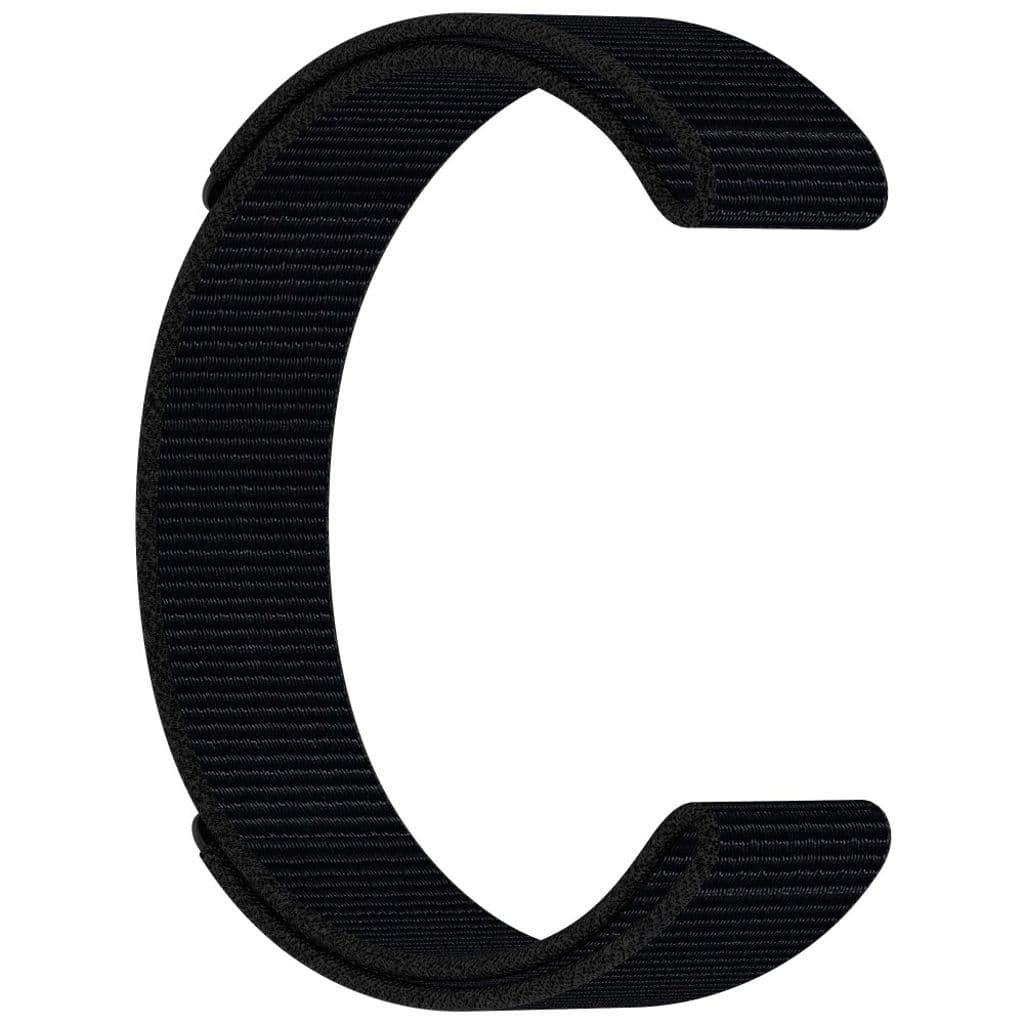 Garmin Fenix 8 47mm etc. Klockarmband i nylon - svart - Bild 2