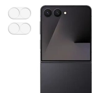 Samsung Galaxy Z Flip8 Linsskydd härdat glas 3D - Transparent, 2-pack