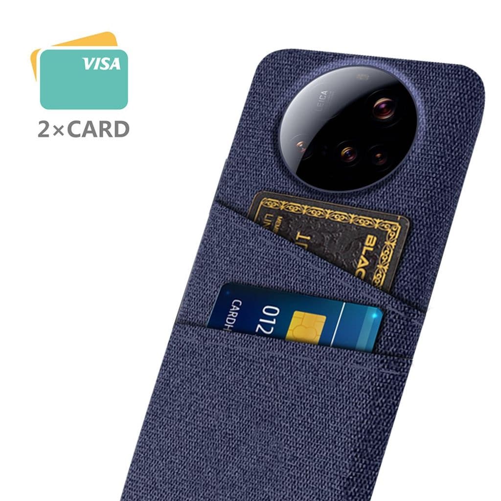 Xiaomi 15 Ultra Skal med Kortfack - Blå - Bild 2