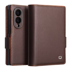 QIALINO Plånboksfodral till Samsung Galaxy Z Fold8 - Brun