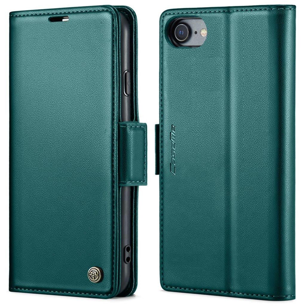 CASEME iPhone 6/6s/7/8/SE 2020/2022 Fodral med Kortfack - Grön