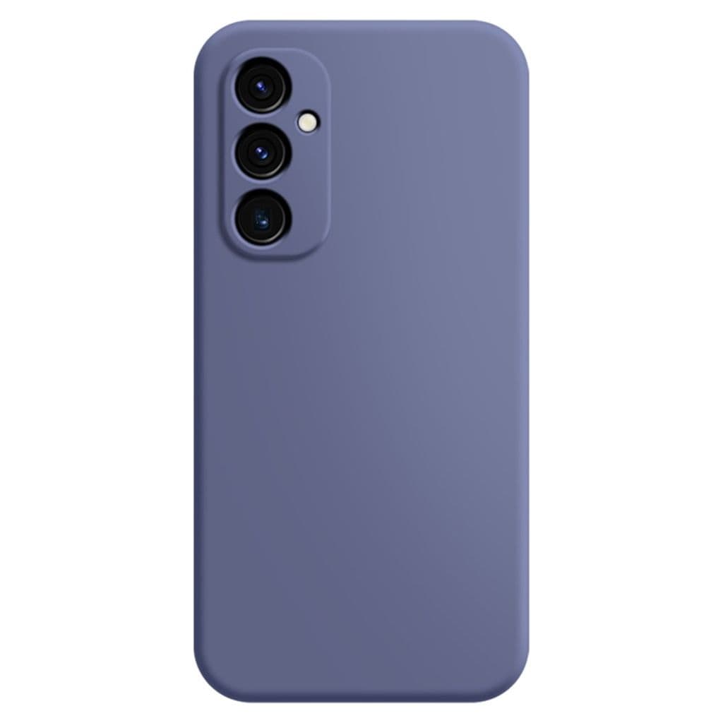 Samsung Galaxy A35 5G TPU telefonfodral Stötdämpande rak kant skal - gråblå