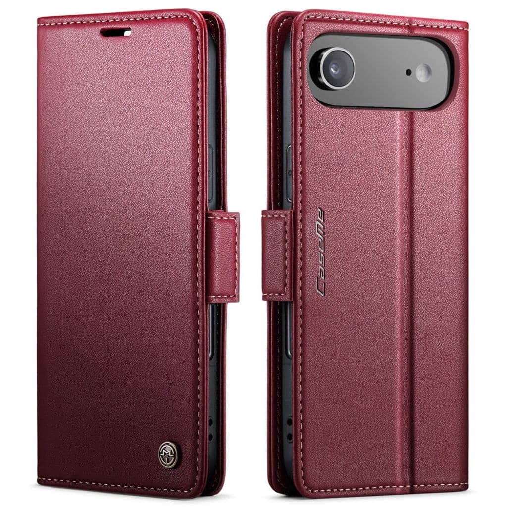 CASEME iPhone Air Fodral med Kortfack - Röd