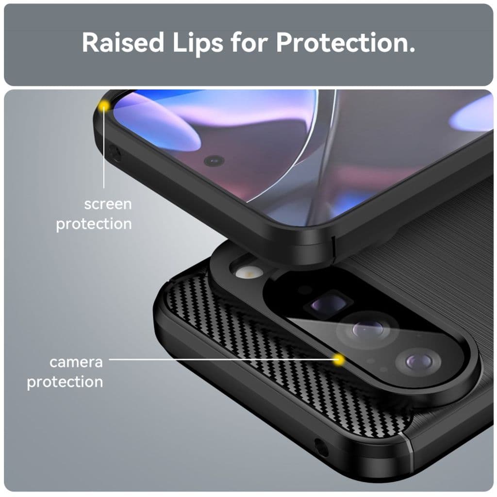 Google Pixel 10 Pro XL TPU Telefonskal - Svart - Bild 7